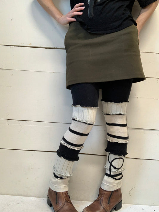 L’indispensable rayures beige et noir