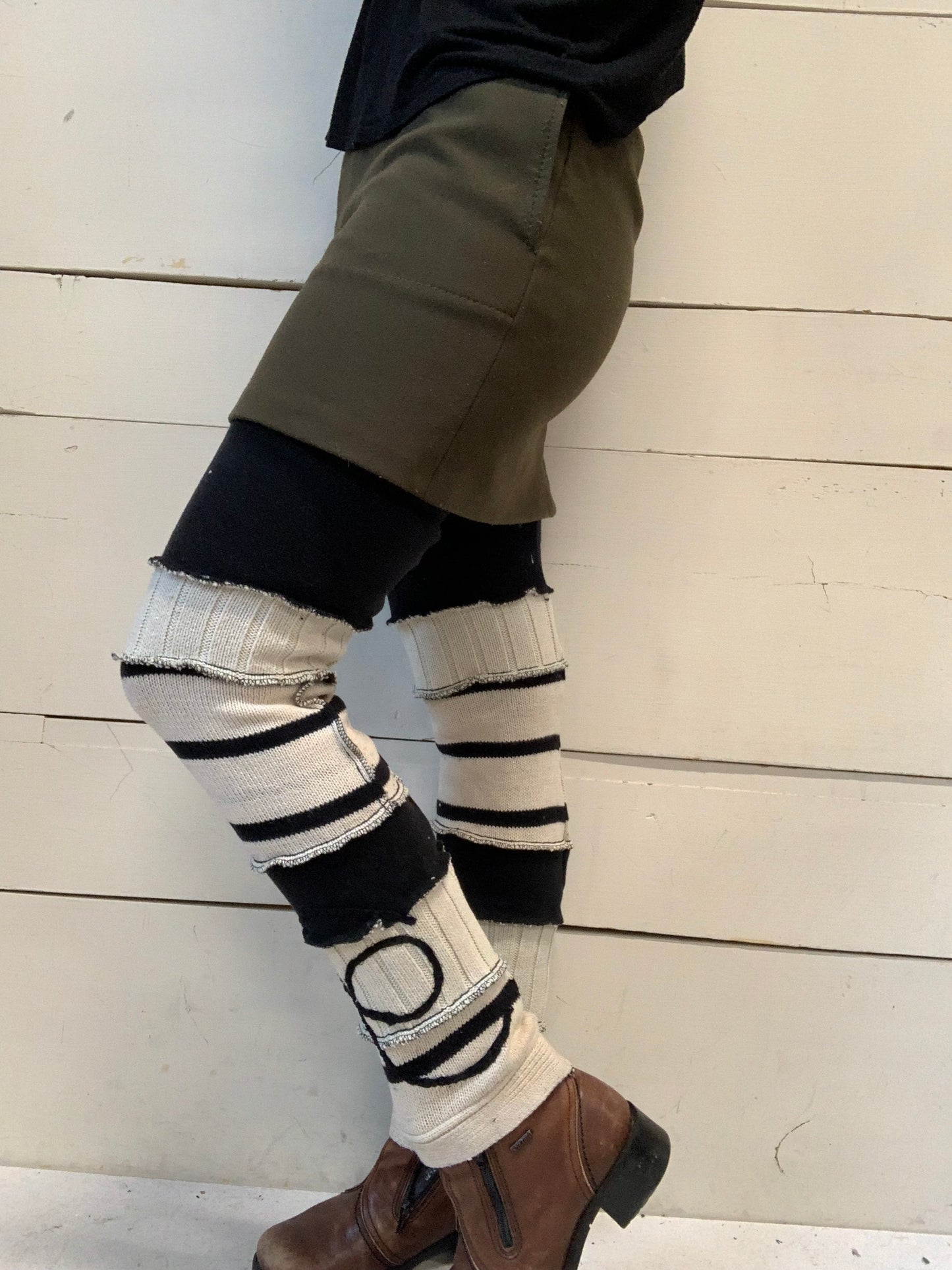 L’indispensable rayures beige et noir