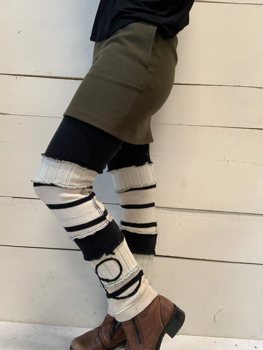 L’indispensable rayures beige et noir