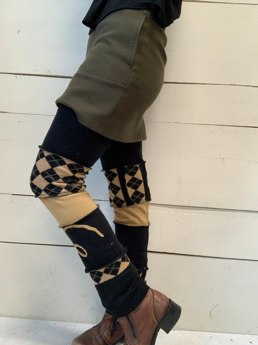 L’indispensable noir et beige avec losange