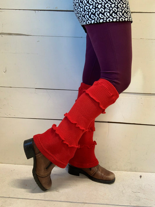 Jambière courte rouge