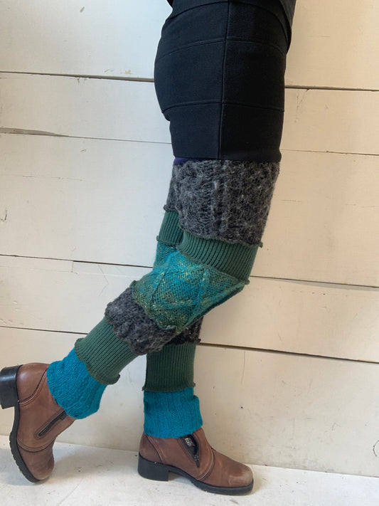 L’indispensable belle grise, turquoise et vert