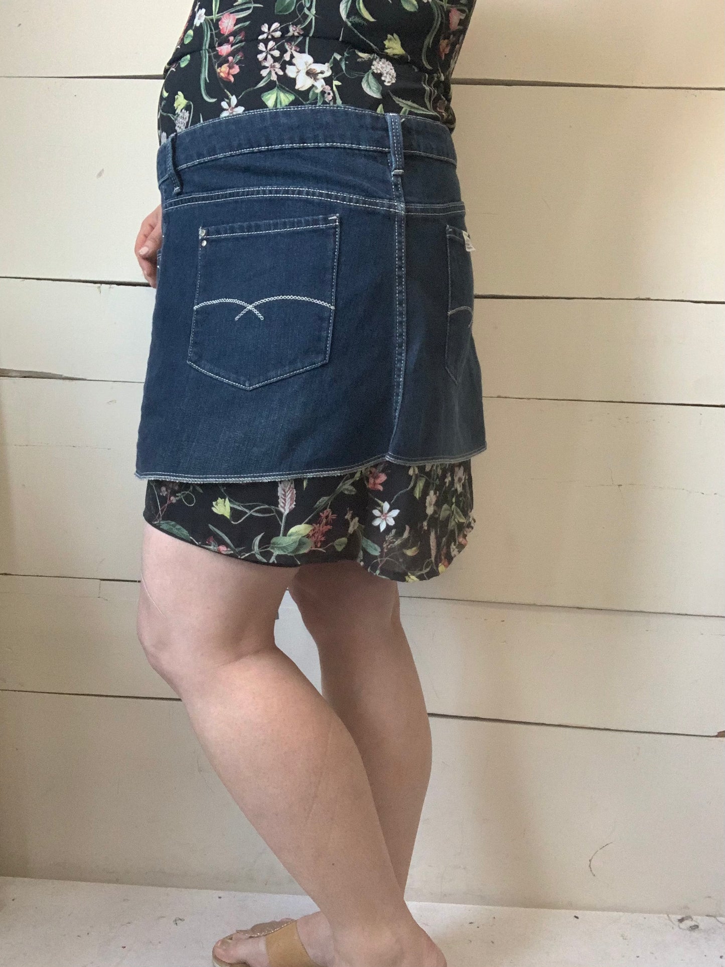 TABLIER JEANS FONCÉ