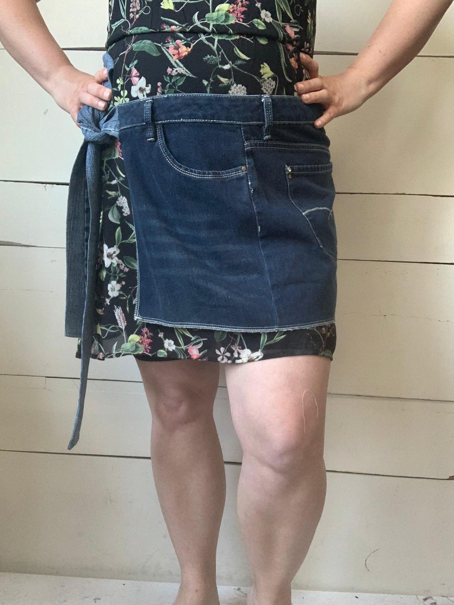 TABLIER JEANS FONCÉ