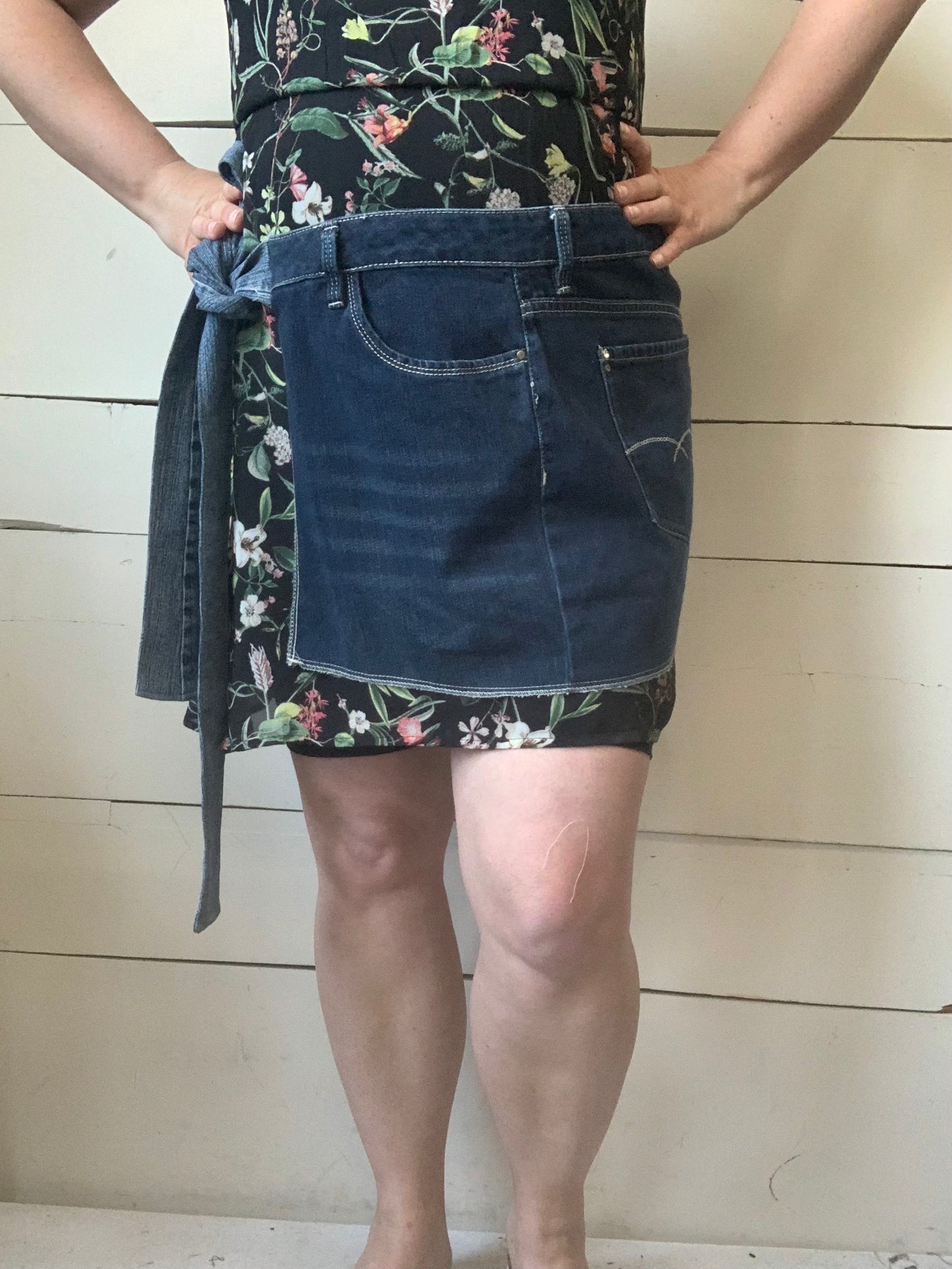 TABLIER JEANS FONCÉ