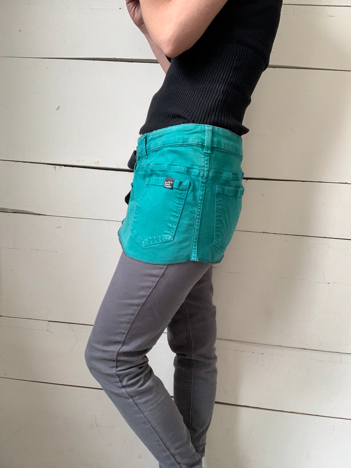 TABLIER TURQUOISE