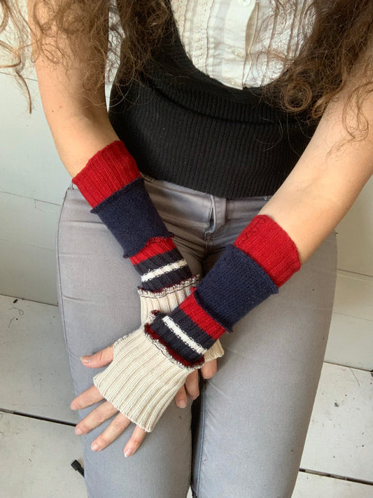 Poignet les rouge, marine et beige !! 😍