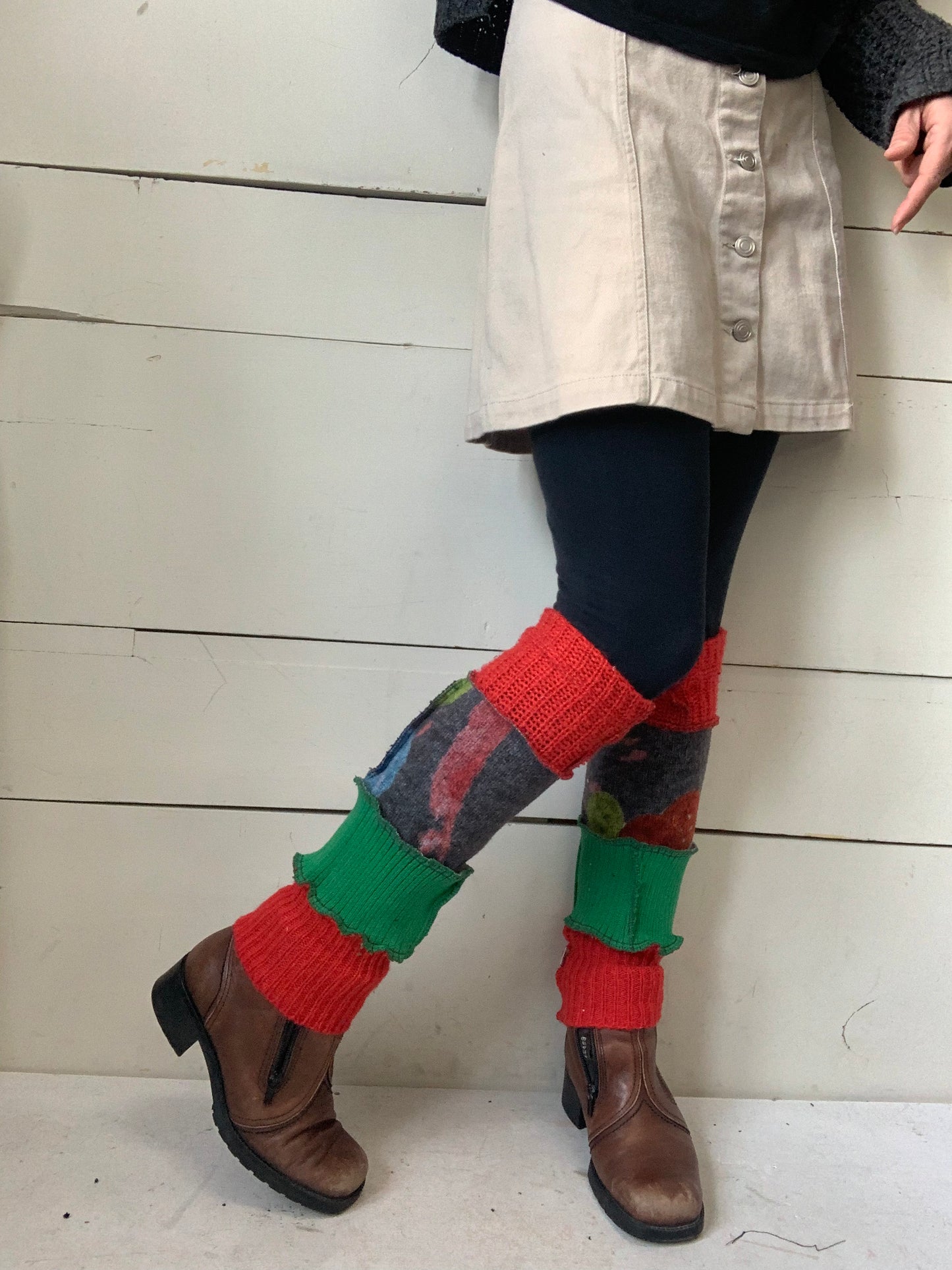 Les belles blanches short leggings