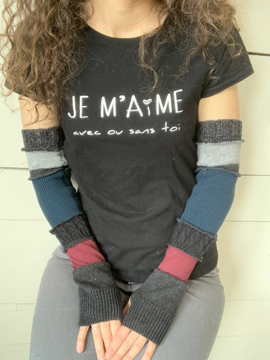 Manche Grise, Bleu et Bourgogne