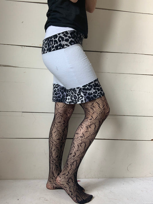 JUPE BLEU DOUX ET ZWIP (M)